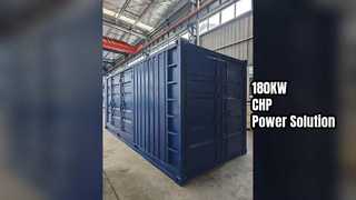 180KW 천연가스 CHP 발전기 발전소