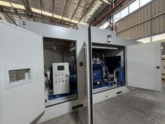 300kw 350kva 400kw 500kva Yuchai 엔진 전기 CNG 파이프 천연 가스 발전기 세트