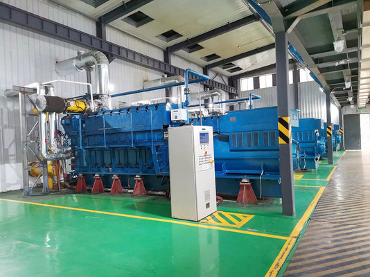 좋은 가격 1500KW 1.5MW 천연가스 바이오가스 발전기 세트 동력화차 개방형 콘테이너 온라인으로