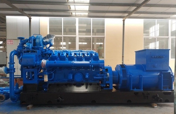 좋은 가격 낮은 엔진 속도 긴 서비스 라이프 연속적인 800KW 1000KVA 천연가스 바이오가스 발전기 세트 동력화차 온라인으로