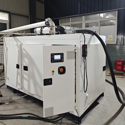 좋은 가격 고 열 효율 저 소음 조용한 천연 가스 BHKW CHP 단위 코겐 120kw 150kva CE 승인 및 낮은 배출량 온라인으로