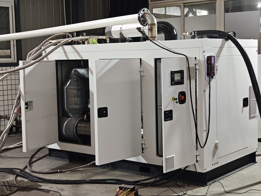 좋은 가격 50Hz CE 승인 저소음 조용한 천연 가스 BHKW CHP 콩게네레이터 120kw 150kva 온라인으로