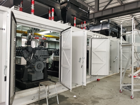 좋은 가격 컨테이너 유형 Ourdoor Rainproof Snowproof 250KW 500KW 625KVA 600KVA 1MW 1000KW Deutz 천연가스 LNG CNG 발전기 세트 온라인으로