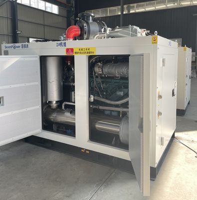 좋은 가격 150KW 천연 가스 침묵하는 CHP에 의하여 결합되는 열 힘 환경에 친절한 디자인 온라인으로