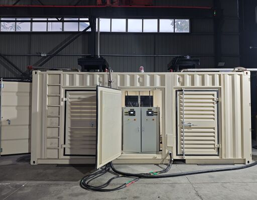 좋은 가격 프리미엄 컨테이너 타입 120kW 150KVA 고효율 저소음 천연가스 조화발전기 온라인으로