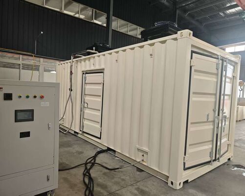 좋은 가격 프리미엄 컨테이너 120kW 150KVA 고효율 저소음 천연 가스 CHP 온라인으로