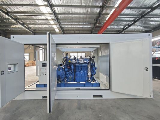 좋은 가격 400KW 玉柴发动机 防雨防音集装箱式户外静音生物质天然气发电机组 온라인으로