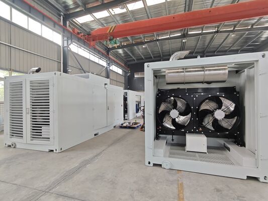 좋은 가격 400kW 등급 전력 유차 엔진 천연 가스 발전기 정렬 온라인으로