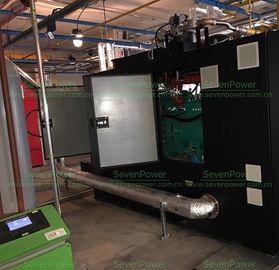 좋은 가격 150KVA 천연 가스 열병합 발전 시스템, 결합 열병합 발전 시스템 RPM1800 저속 저소음 온라인으로