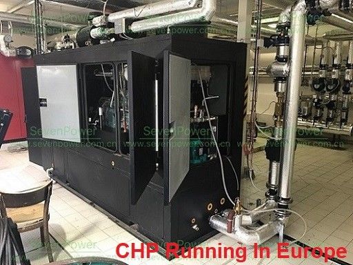 좋은 가격 전기 시작 50Hz 200KW 천연가스 열병합발전소 온라인으로
