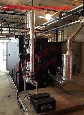 좋은 가격 24 시간 연속운전을 위한 50KW 60KVA CHP 생성기 온라인으로